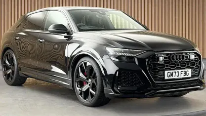 Used Audi RS Q8 Advanced 600 HP (441 kW) 2023 Mythos black metallic/mythos black metallic SUV