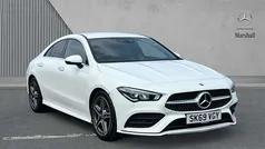 White Used 2019 Mercedes CLA180 AMG Line Premium Sedan | £19,672 (Fair price)