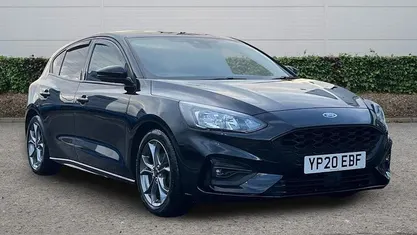 Used Ford Focus ST-Line 125 HP (91 kW) 2020 Black Hatchback