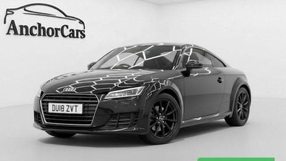 Begagnad Audi TT Sport 180 HK (132 kW) 2018 Svart Sportkupé