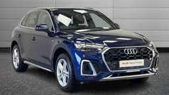 Blue Used 2021 Audi Q5 S-Line SUV | £27,490 (Fair price)