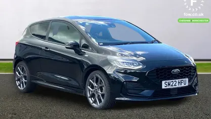 Used Ford Fiesta ST-Line 125 HP (91 kW) 2021 Black Hatchback