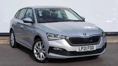 Brilliant silver metallic Used 2021 Skoda Scala SE L Hatchback | £14,995 (Fair price)