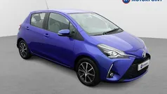 Blue Used 2019 Toyota Yaris Hatchback | £11,899 (Fair price)