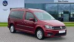 Red Used 2020 VW Caddy Maxi Life Life MPV | £20,074 (Fair price)