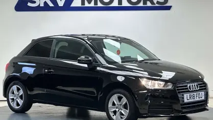 Used Audi A1 Sportback 95 HP (69 kW) 2018 Black Hatchback