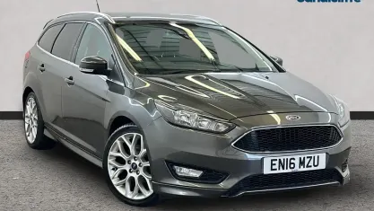 Used Ford Focus Zetec 150 HP (110 kW) 2016 Grey Estate