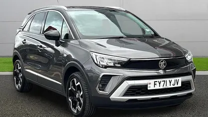 Used Vauxhall Crossland Ultimate 131 HP (96 kW) 2021 Grey SUV