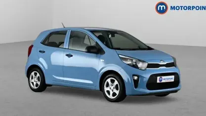 Used Kia Picanto 67 HP (49 kW) 2019 Blue Hatchback