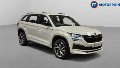 Used Skoda Kodiaq SportLine 190 HP (139 kW) 2023 White SUV