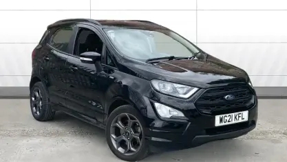 Used Ford Ecosport ST-Line 125 HP (91 kW) 2021 Black SUV