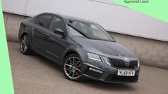 Quartz grey metallic Used 2020 Skoda Octavia vRS Hatchback | £20,495 (Fair price)