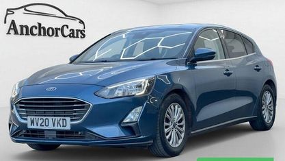 Begagnad Ford Focus Titanium 125 HK (91 kW) 2021 Halvkombi