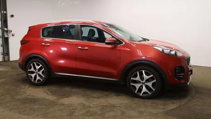 Used Kia Sportage GT-Line 136 HP (100 kW) 2017 Red SUV