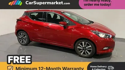 Used Nissan Micra Acenta Limited Edition 71 HP (52 kW) 2018 Red Hatchback