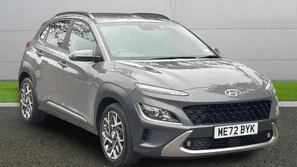Grey Used 2022 Hyundai Kona Premium SUV | £17,995 (Fair price)