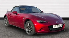 Red Used 2021 Mazda MX5 Inclusive Cabriolet | £18,500 (Fair price)