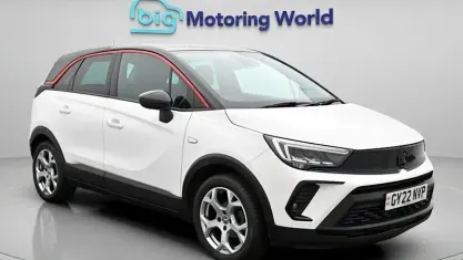 Used Vauxhall Crossland GS Line 83 HP (61 kW) 2022 White SUV