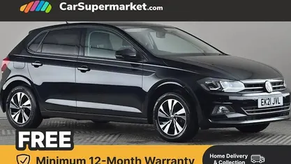Used VW Polo Match 80 HP (58 kW) 2021 Black Hatchback