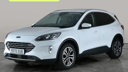 Used Ford Kuga Titanium 150 HP (110 kW) 2020 White SUV