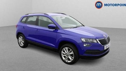Używany Skoda Karoq SE Technology 116 KM (85 kW) 2020 Niebieski SUV