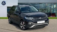 Deep black pearl Used 2023 VW T-Cross Black Edition SUV | £20,557 (Fair price)