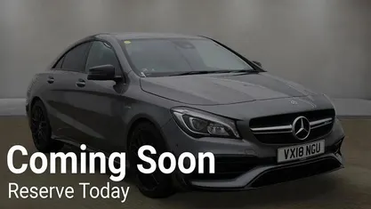 Used Mercedes CLA45 AMG AMG 381 HP (280 kW) 2017 Grey Coupe