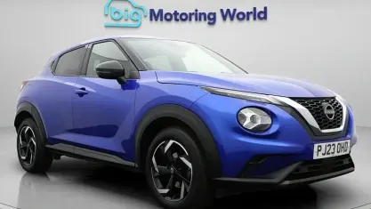 Used Nissan Juke N-Connecta 114 HP (83 kW) 2023 Blue SUV