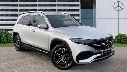 Used Mercedes EQB350 AMG line 214 kW (292 HP) 2023 Silver SUV