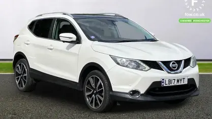 Używany Nissan Qashqai Tekna 116 KM (85 kW) 2017 Biały SUV