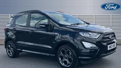 Used Ford Ecosport ST-Line 125 HP (91 kW) 2021 Black SUV