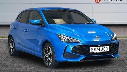 Blue Used 2024 MG MG3 Trophy Hatchback | £16,395 (Fair price)