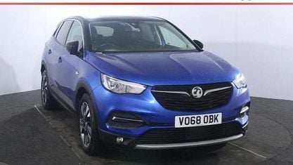 Używany Vauxhall Grandland X Sport 131 KM (96 kW) 2018 Niebieski SUV