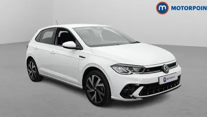 Used VW Polo R-line 95 HP (69 kW) 2024 White Hatchback