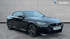 Black sapphire Used 2024 BMW 230 M Sport Coupe | £34,242 (Good price)