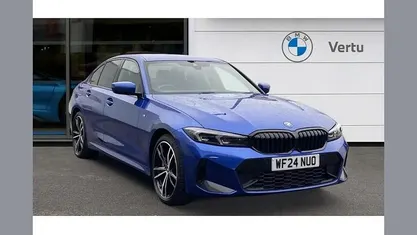 Blue Used 2024 BMW 330e M Sport Sedan | £30,398 (Fair price)