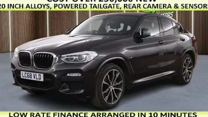 Used BMW X4 M Sport 190 HP (139 kW) 2018 Grey SUV