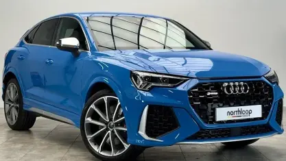 Used Audi RS Q3 Sportback Advanced 400 HP (294 kW) 2020 Blue SUV