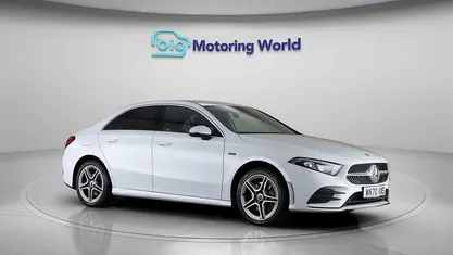 Used Mercedes A250 AMG line 259 HP (190 kW) 2020 White Sedan