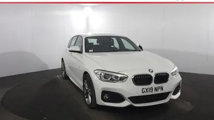 Used BMW 118 M Sport 136 HP (100 kW) 2019 White Hatchback