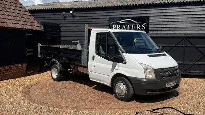 Used Ford Transit 125 HP (91 kW) 2012 White Cabriolet