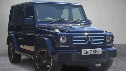 Used Mercedes G350 245 HP (180 kW) 2017 Blue SUV