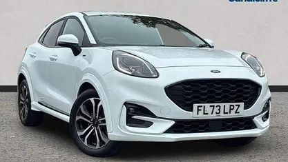 White Used 2023 Ford Puma ST-Line Hatchback | £14,424 (Good price)
