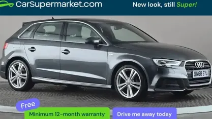 Second-hand Audi A3 Sportback S-Line 150 CP (110 kW) 2019 Hatchback