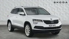 White Used 2018 Skoda Karoq SUV | £17,226 (Fair price)