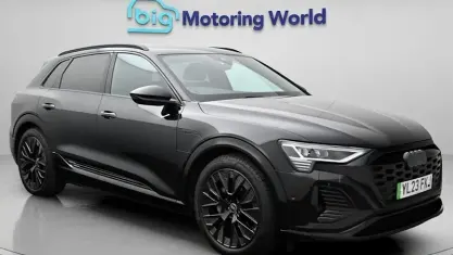 Used Audi Q8 e-tron Black Edition 300 kW (408 HP) 2023 Black SUV