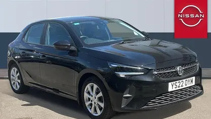 Used Vauxhall Corsa Edition 75 HP (55 kW) 2022 Black Hatchback