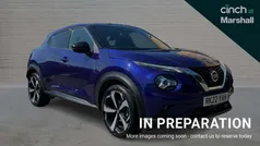 Blue Used 2022 Nissan Juke Tekna SUV | £15,291 (Fair price)