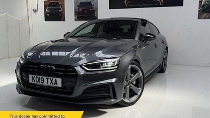 Używany Audi A5 Sportback Black Edition 190 KM (139 kW) 2019 Szary Hatchback