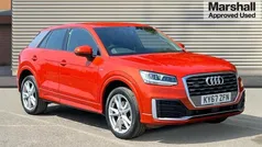 Orange Used 2018 Audi Q2 S-Line SUV | £18,993 (Fair price)